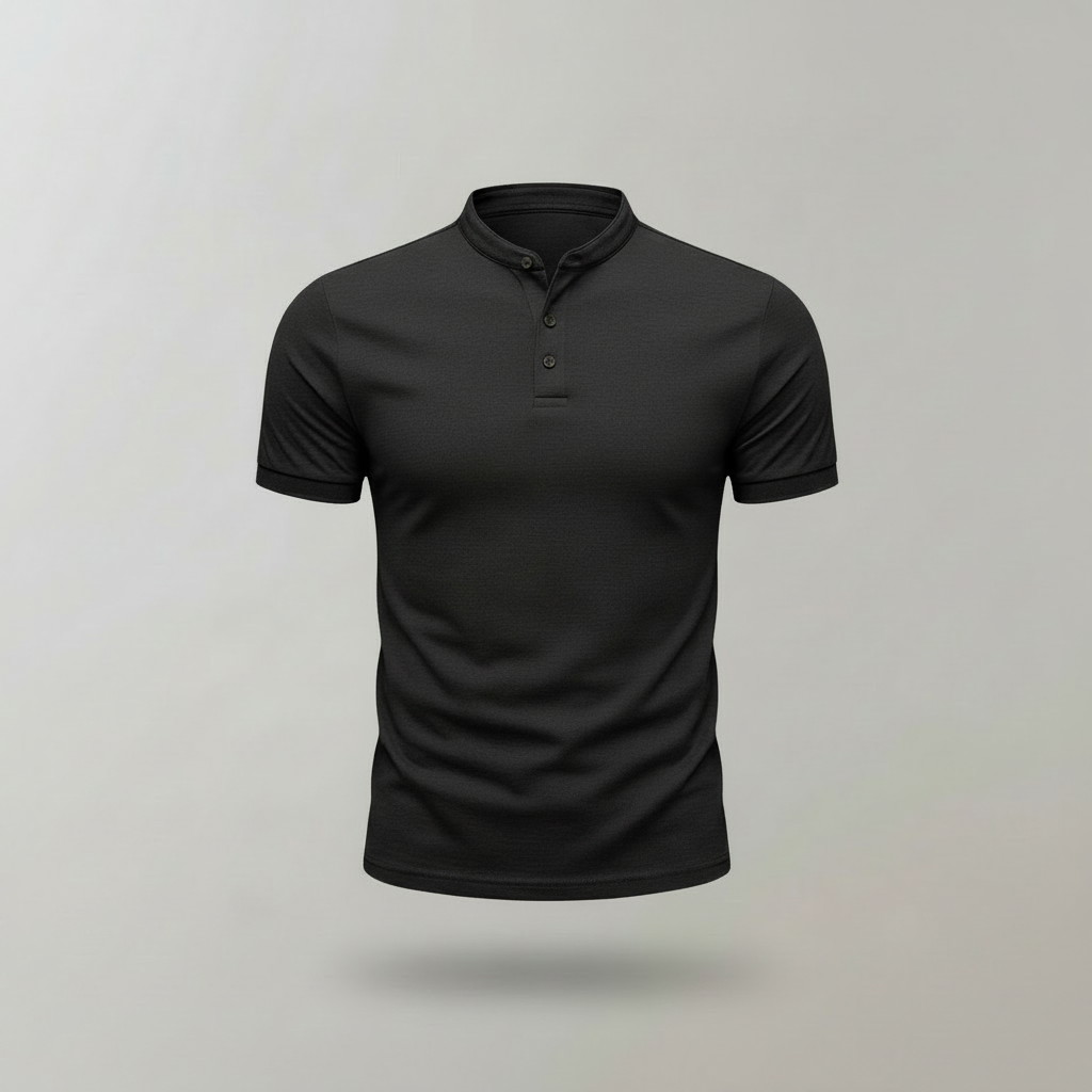 Polo Elegante Manica Lunga Uomo | Casual Classico Bianco