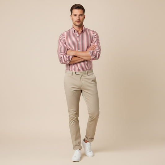 Camicia Uomo A Righe Antonio | Camicie Uomo Eleganti