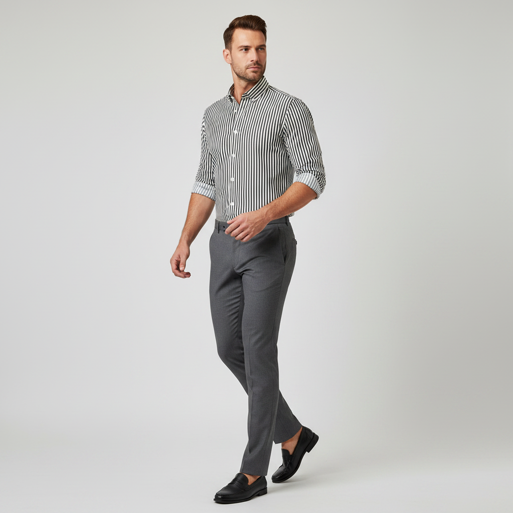 Camicia Uomo A Righe Antonio | Camicie Uomo Eleganti
