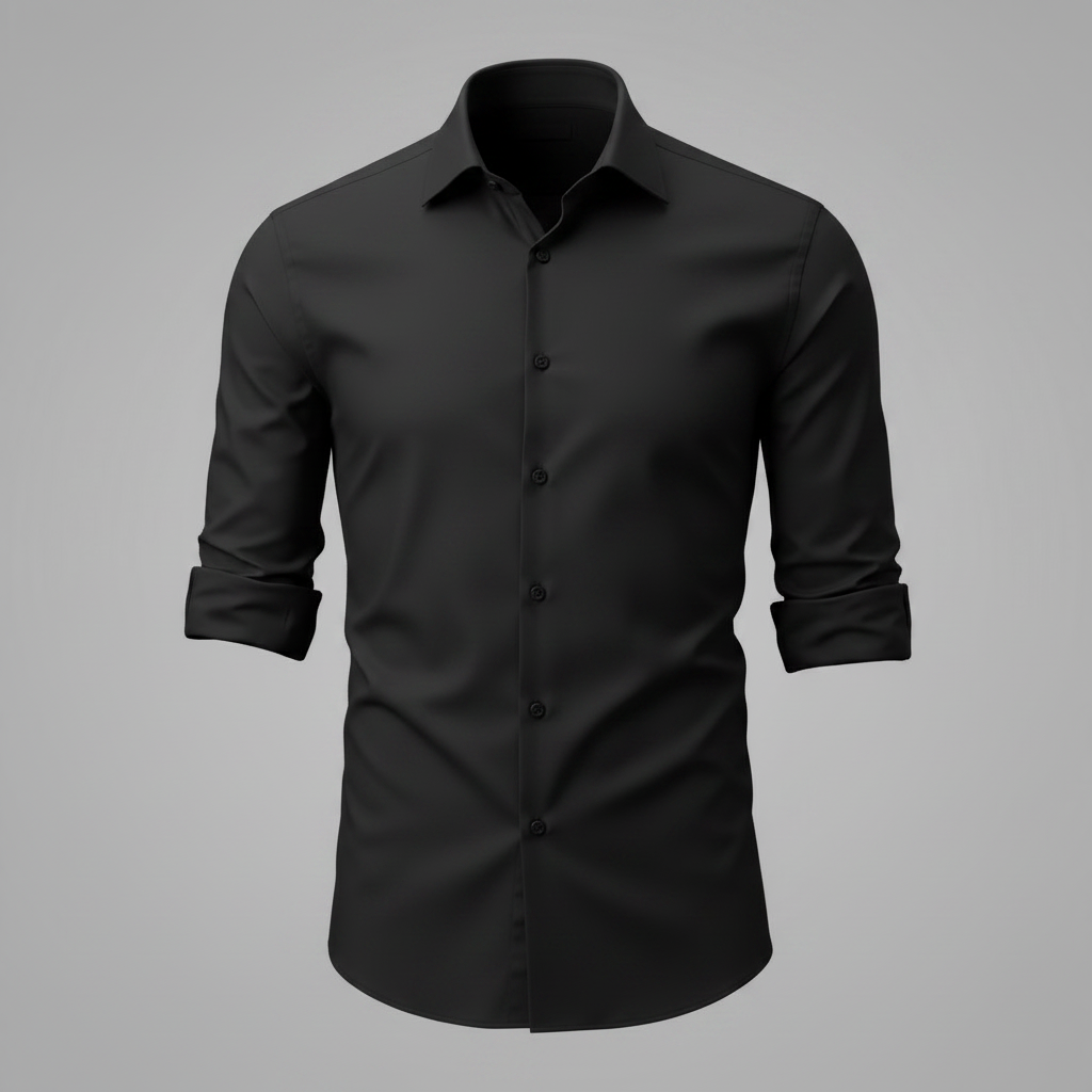 Camicia Elegante Antirughe Uomo | Camicia da Uomo Bianco