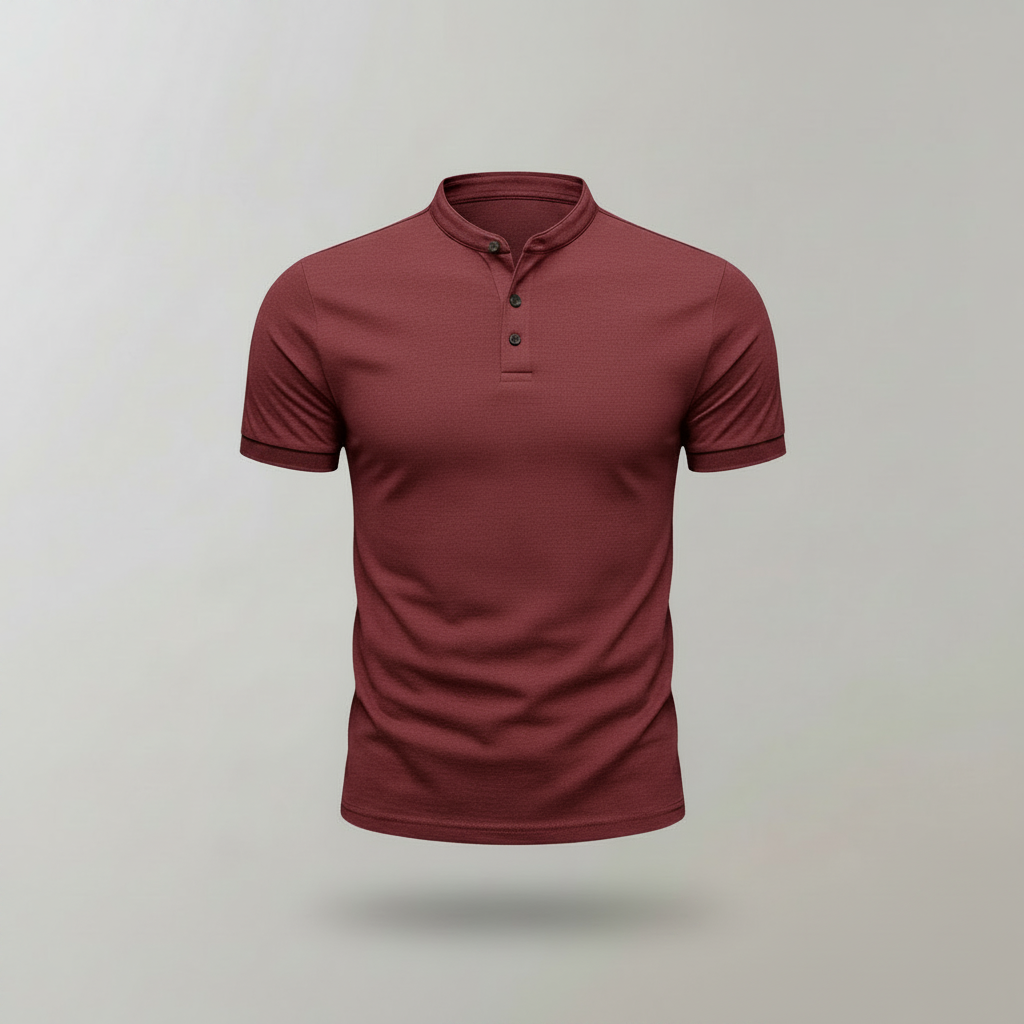 Polo Elegante Manica Lunga Uomo | Casual Classico Bianco