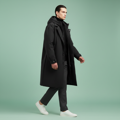 Giacca Impermeabile Uomo con Cappuccio | Giacca Antipioggia