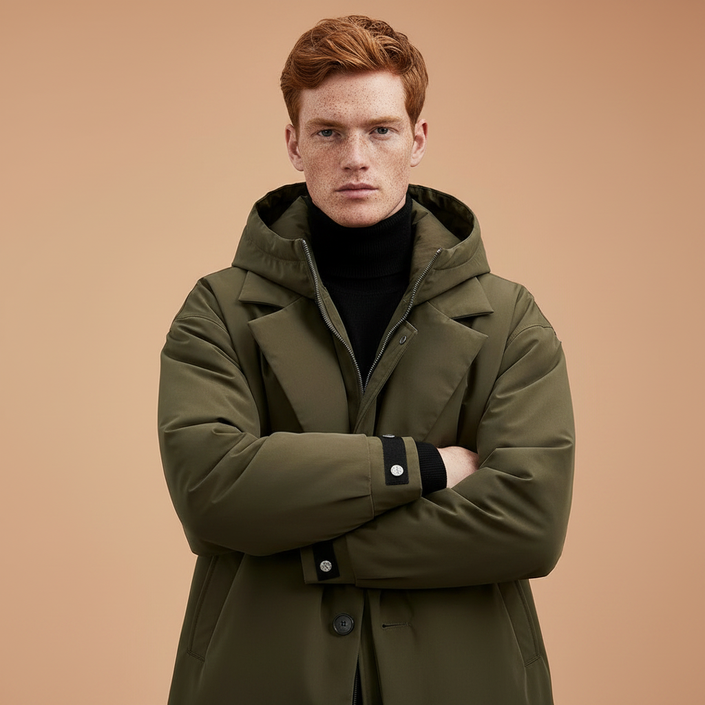 Giacca Impermeabile Uomo con Cappuccio | Giacca Antipioggia