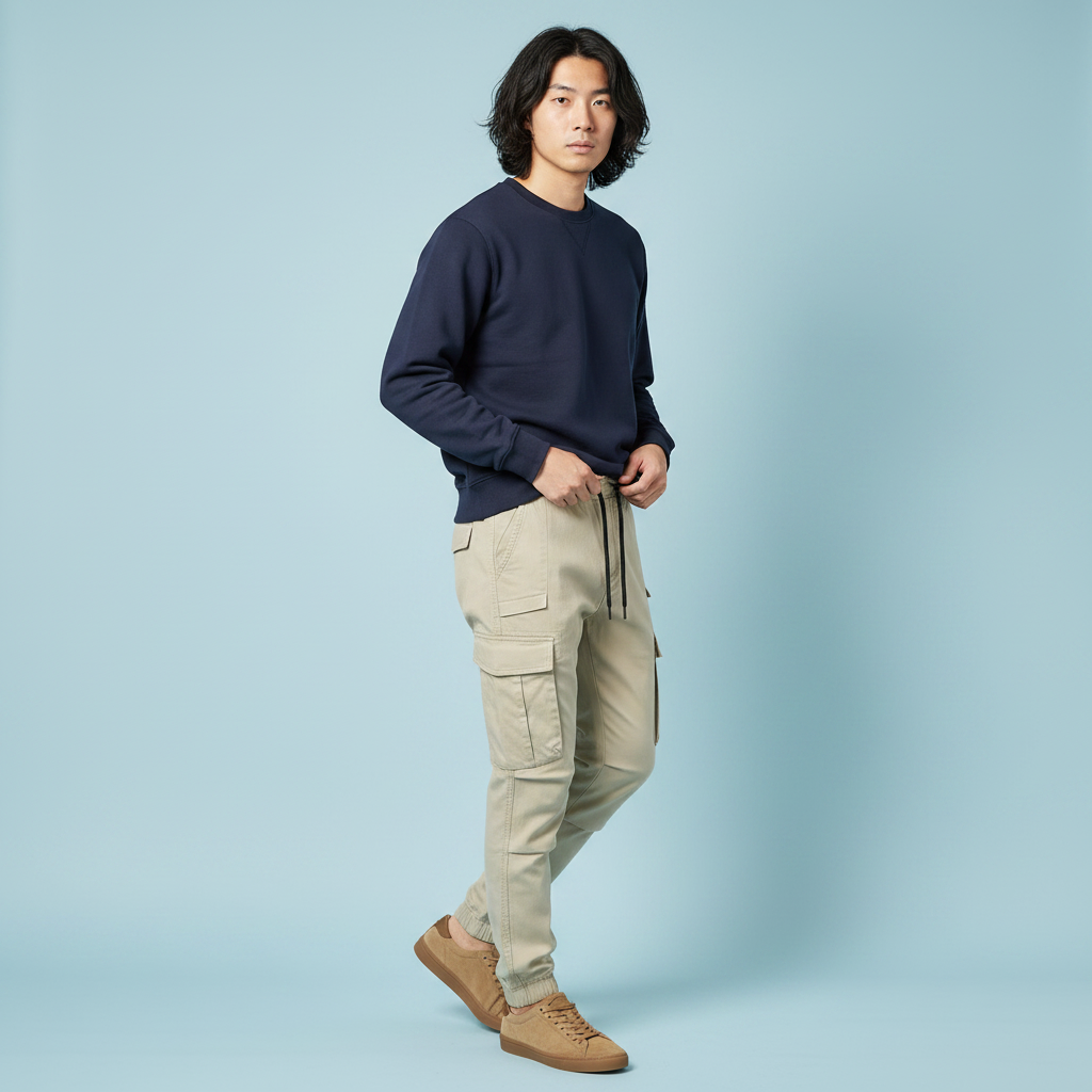 Pantaloni Cargo Uomo Multitasche | Pantaloni Tattici Casual