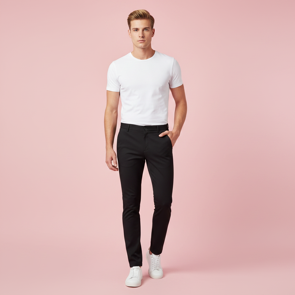 Pantaloni Slim Fit Elasticizzati da Uomo | Moda Casual